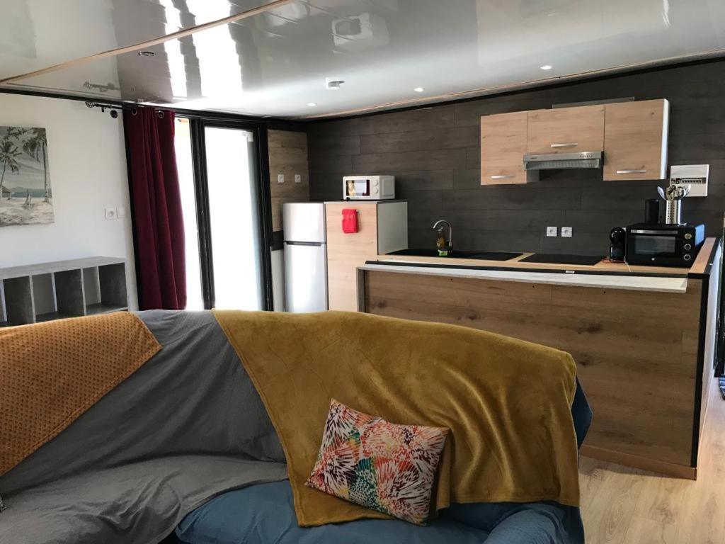 Le Flamboyant Avec Piscine Chauffee 30° Et Jacuzzi Lägenhet Saint-André Exteriör bild