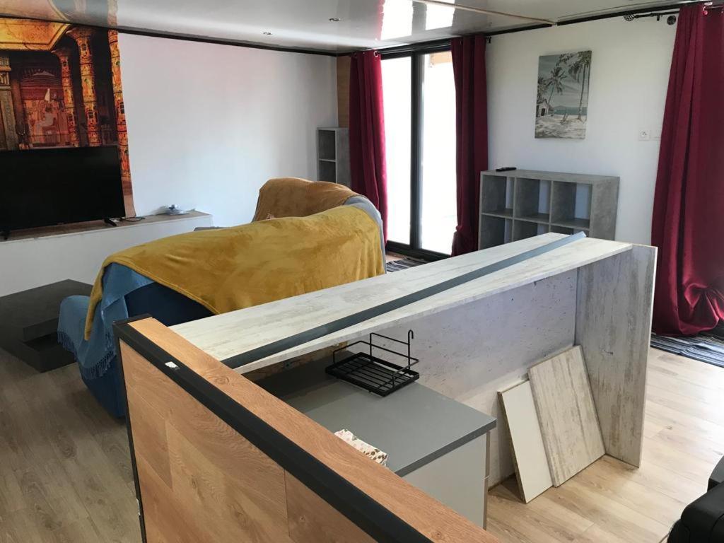 Le Flamboyant Avec Piscine Chauffee 30° Et Jacuzzi Lägenhet Saint-André Exteriör bild